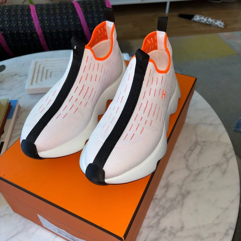 Hermes Eclair Maille Slip On Sneaker - Picture 1 of 16